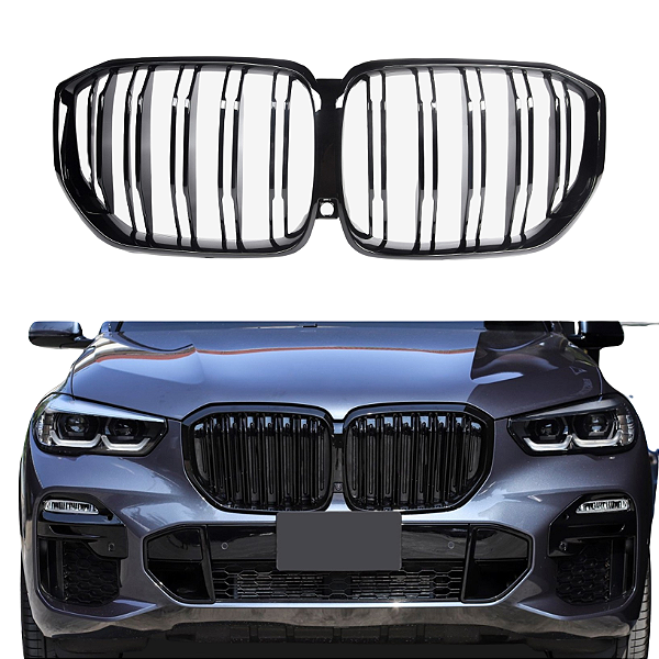 Grade Frontal BMW X5 G05 Black Piano Dupla M Performance