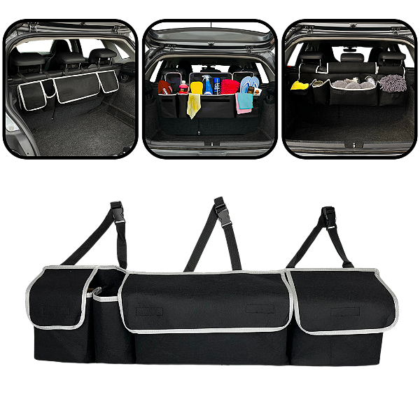 Organizador Veicular Porta-Malas SUV Sedan Hatch Caminhonete