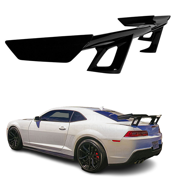 Spoiler Traseiro Chevrolet Camaro 5ª Geração ZL1 Black Piano