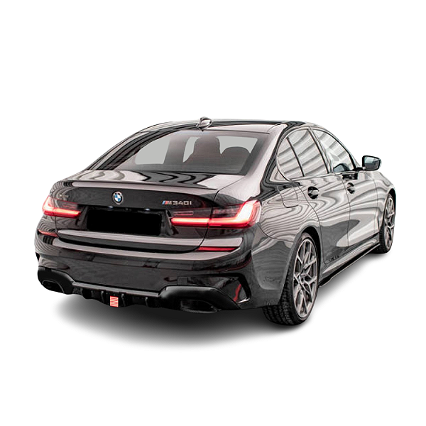 Difusor Traseiro BMW Série 3 320 M Black Piano Para-choque