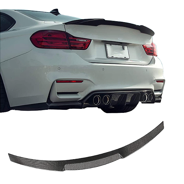 Spoiler Aerofólio Traseiro Bmw M3 M4 F80 F82 Fibra D Carbono