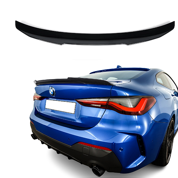 Spoiler Aerofólio Traseiro BMW Série 4 G22 G26 Black Piano