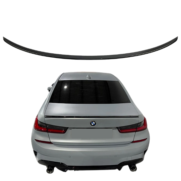 Spoiler Aerofólio Traseiro BMW 330 340 G20 G28 Efeit Carbono