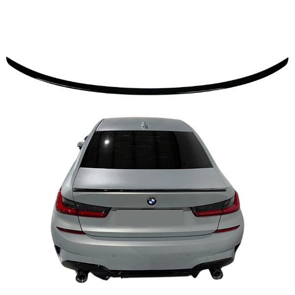 Spoiler Aerofólio Traseiro BMW 330 340 G20 G28 Black Piano