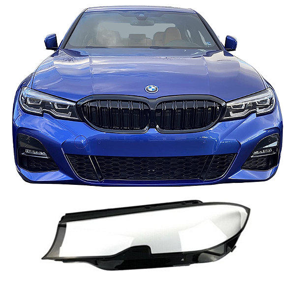 Lente Farol BMW Série 3 320 330 340 G20 Esquerdo 2019 - 2023