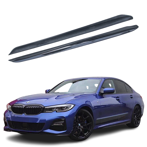 Saia Lateral Spoiler Bmw 320 G20 G28 Black Piano M Serie 3