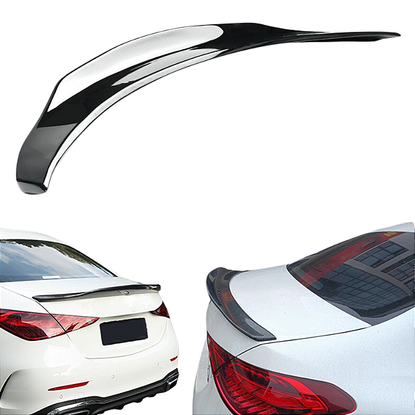 Aerofólio Traseiro Mercedes Classe C W206 C200 Black Piano