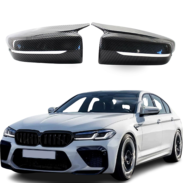 Capa Retrovisor BMW Carbon Look G30 G31 G32 G11 G12, M M3 M4