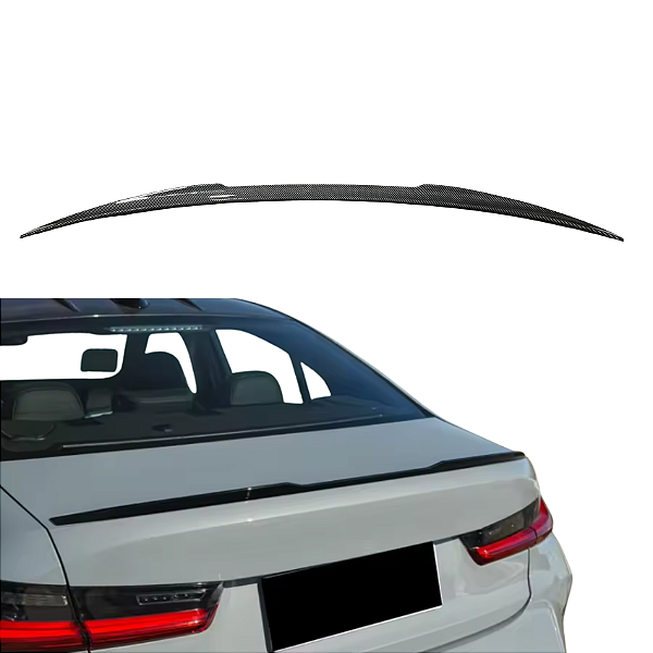 Aerofólio Traseiro BMW Série 3 Efeito Carbono M3 G20 LCI M