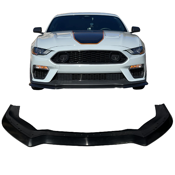Saia Frontal Ford Mustang Mach 1 Black Piano Front Lip 2023