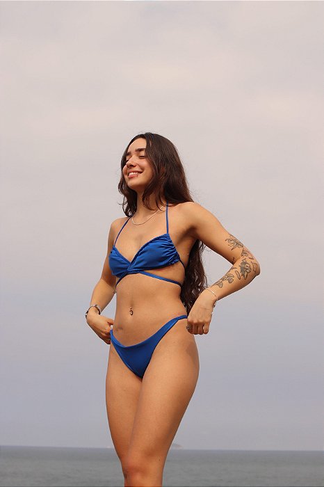 Biquíni Jade Azul Royal
