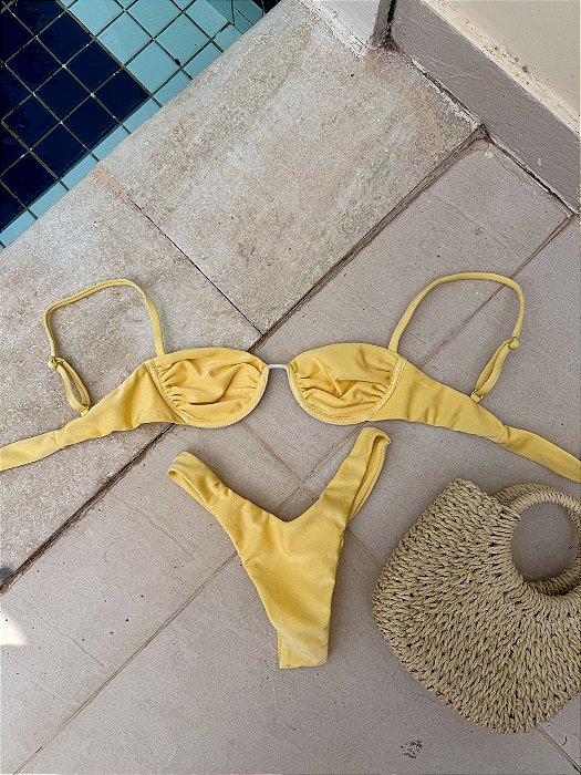 Biquíni Esheley Aro Amarelo Candy