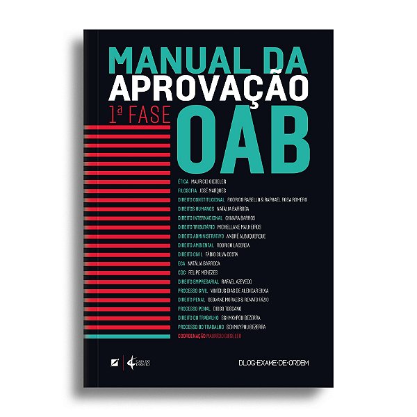 Manual da aprovação OAB – 1ª fase