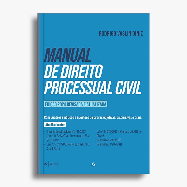 Manual de Direito Processual Civil - 2024