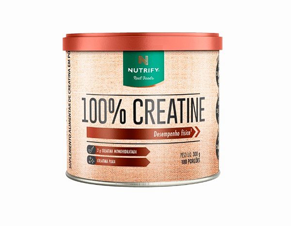100% Creatine 300g Nutrify Creatina Pura