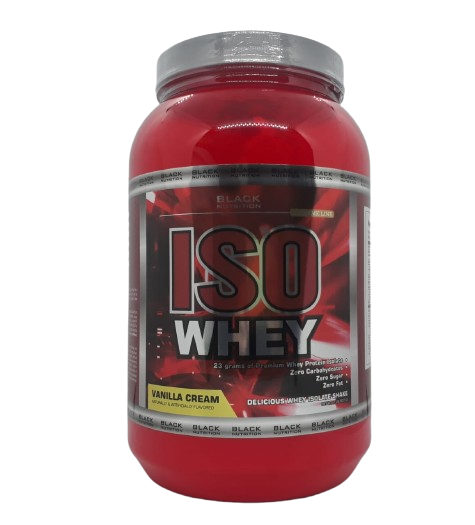 Iso Whey Protein 900g Black Nutrition Whey Isolado importado