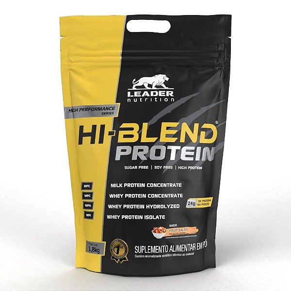 Hi Blend Protein 1,8kg Leader Nutrition Blend De Proteína Zero Soja