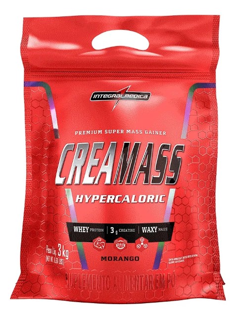 Creamass 3kg Integralmedica Hipercalórico com Creatina