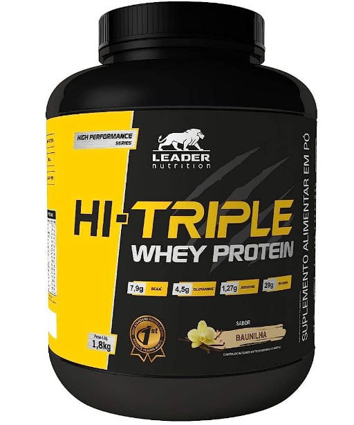 Hi Triple Whey Protein 1,8Kg Leader Nutrition