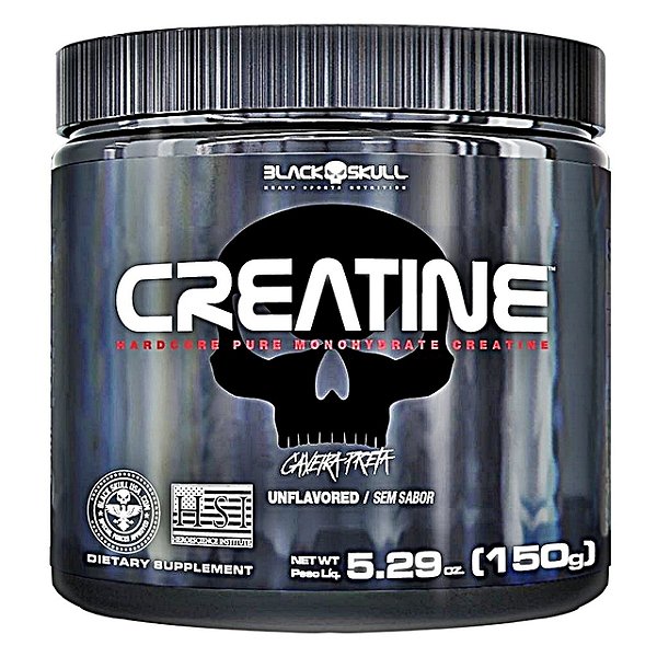 Creatine Monohidratada 150g Black Skull