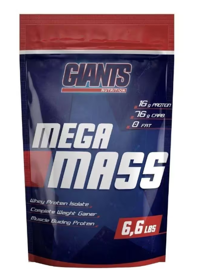 Hipercalórico Mega Mass 3kg Giants Nutrition