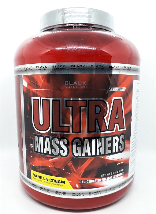Ultra Mass Gainers 3Kg Black Nutrition