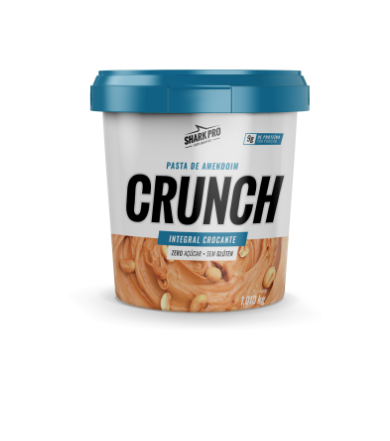 Pasta de Amendoim Integral Crunch 1kg Shark Pro