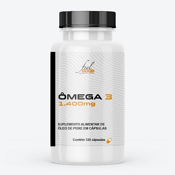 Omega 3 1400mg 120 cápsulas Feel Good