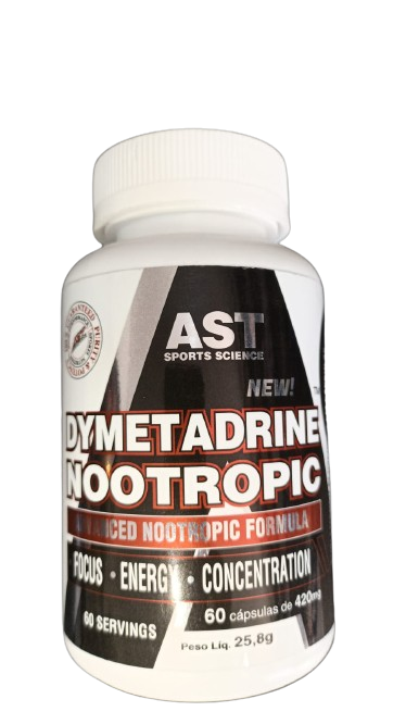 Dymetadrine Nootropic 60 Caps Ast Sports Science Importado