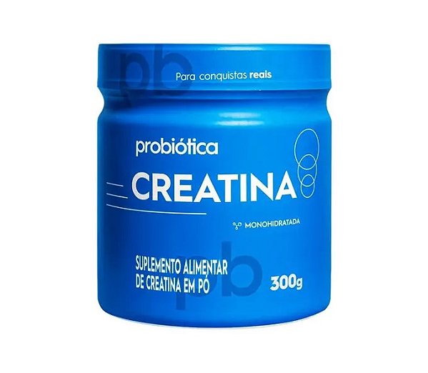 Creatina Pura Probiótica Pote 300g Probiotica