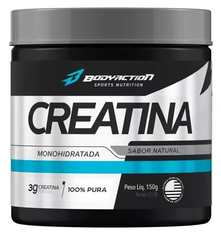 Creatina Monohidrata 100% Pura 150g Body Action