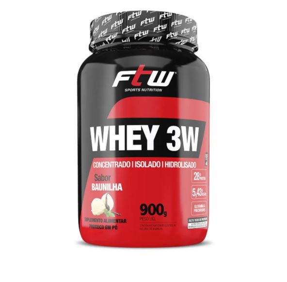 Whey Protein 3w 900g  FTW