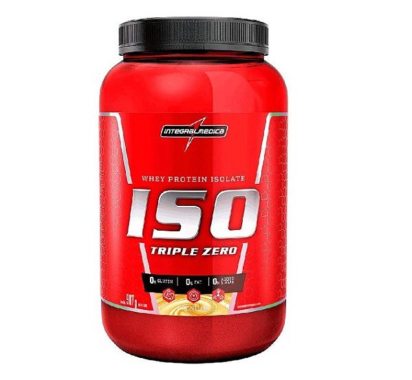 Iso Whey Triple Zero 907g - Whey 100% Isolado Integralmédica