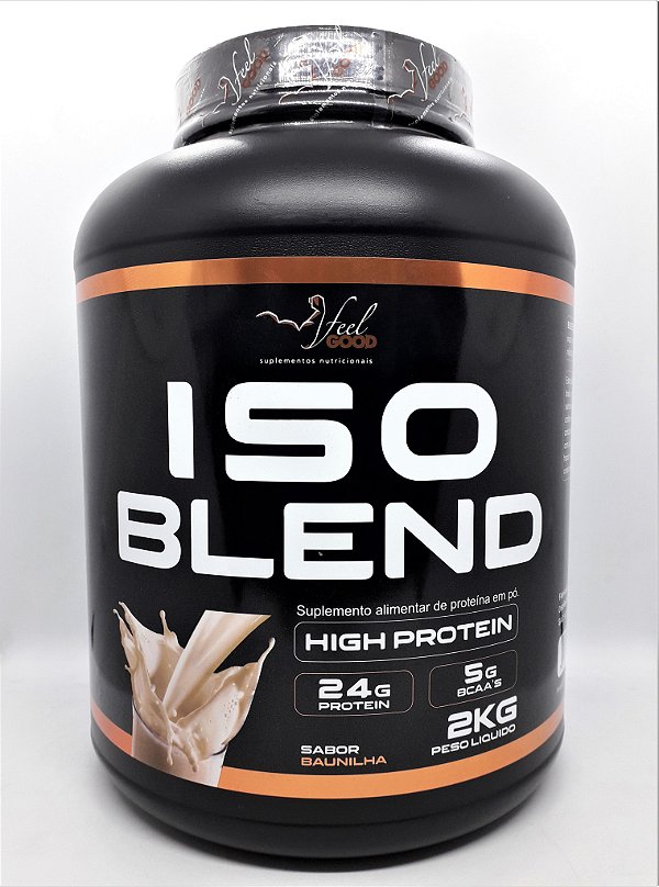 Iso Blend Protein 2kg Feel Good Blend de Proteínas Isoladas