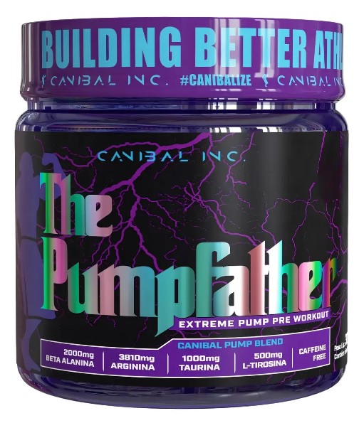 The Pumpfather 300g Super Pré Treino Sem Cafeina Canibal Inc