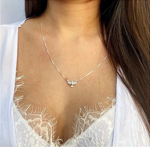 COLAR ESCAPULÁRIO ESPÍRITO SANTO | CL0006