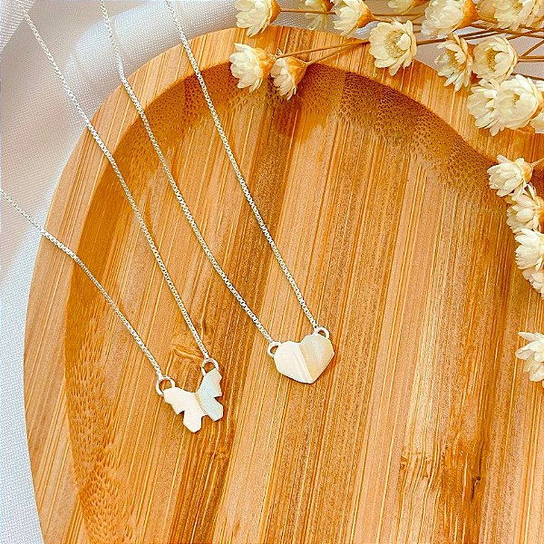 COLAR ORIGAMI BORBOLETA | CL0021