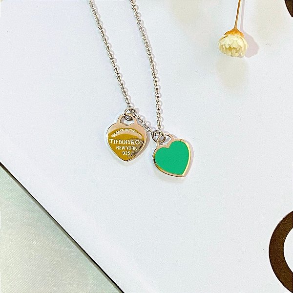 COLAR CORAÇÃO RESINA | CL0025