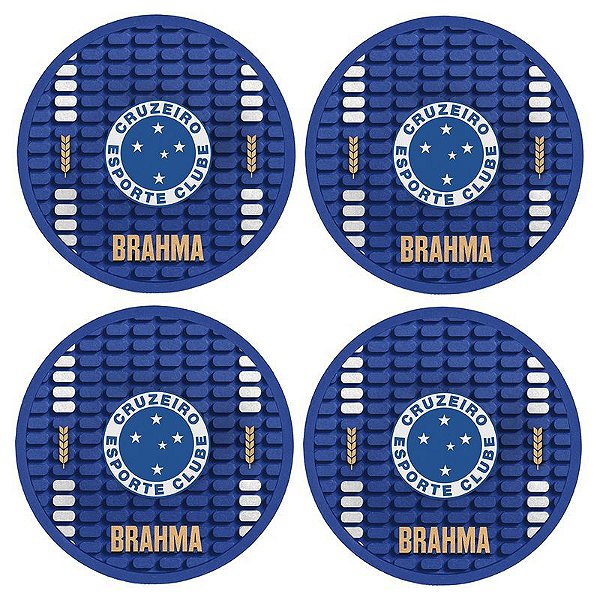 Kit 4 Bolachas Porto Copos Cruzeiro
