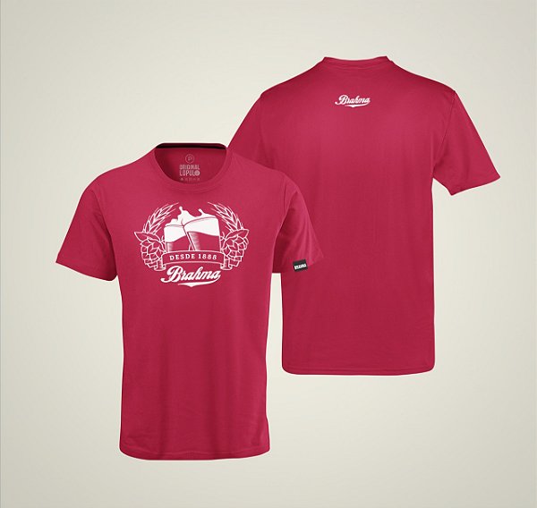Camiseta Brahma Lúpulo Rubi