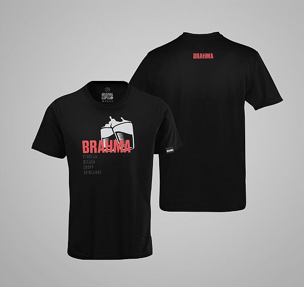 Camiseta Brahma Copo Preto
