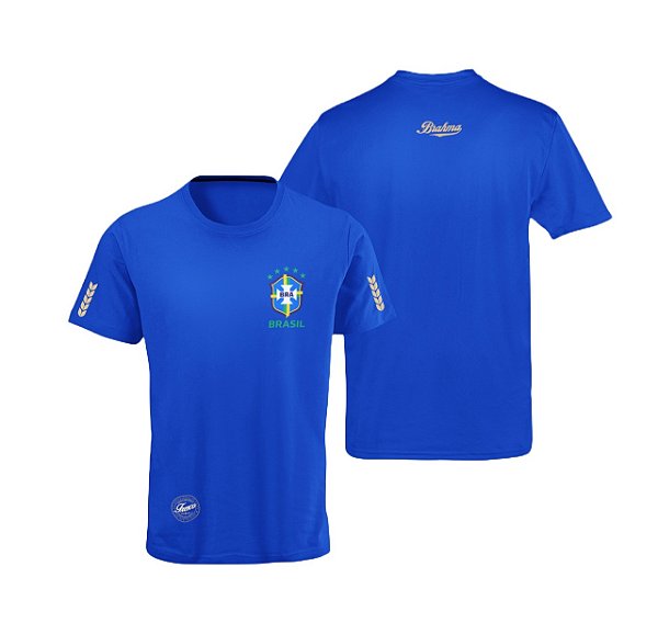 Camiseta Brahma Brasil Azul Royal