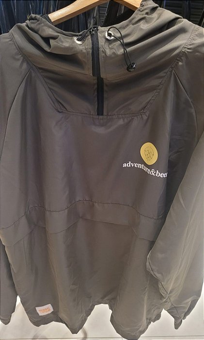 Corta-vento Adventure & Beer Verde Musgo