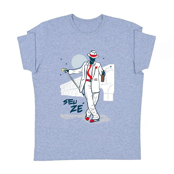 Camiseta Feminina Feita em Algodão Seu Zé