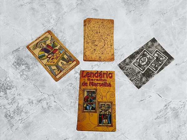 Baralho Tarot Lendário de Marselha 22 Cartas E Manual