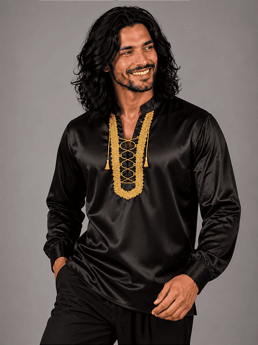 Camisa Cigano Vladimir - Preto