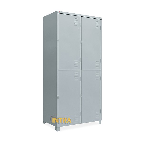 Roupeiro de Aço Insalubre 4 Portas – Atende NR 24