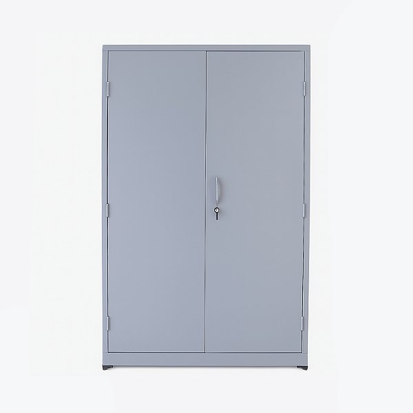 Armário de Aço com 2 Portas e 3 Prateleiras – 150x70x30 com Fechadura
