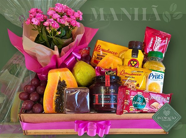 Cesta Jolie | Café da Manhã e Tarde