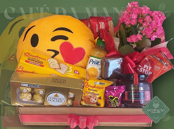 Cesta Amour | Café da Manhã e Tarde